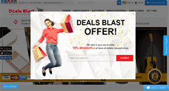 Desktop Screenshot of dealsblast.com
